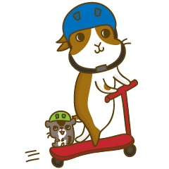 Bunny A-bu & hamster Dodo's happy life 2