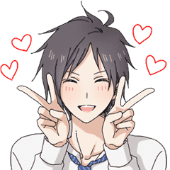 Animated Fun life of Boy Student LINE stickers  LINE STORE