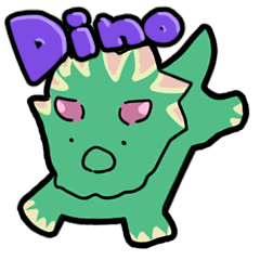 Kawaii Dino stickers