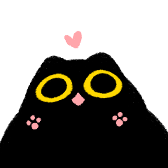 Owl Black Cat