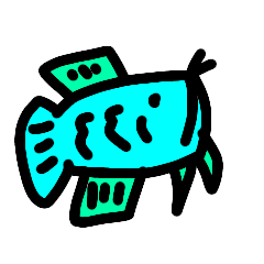 アロワナ イラスト Line スタンプ Line Store アロワナ イラスト Line スタンプ Line Store