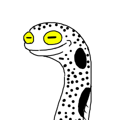-spotted garden eel-