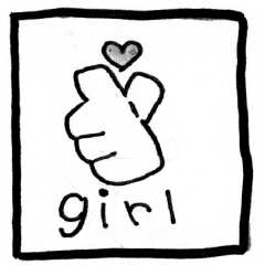 girls'sticker