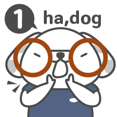 Ha,dog Sticker EP 1