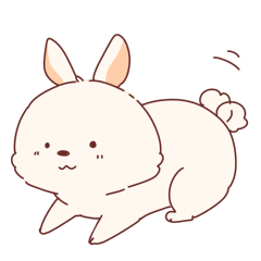 cute rabbit Hiroshi-kun