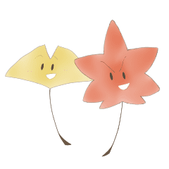 もみじくんといちょうちゃん Line スタンプ Line Store もみじくんといちょうちゃん Line スタンプ Line Store