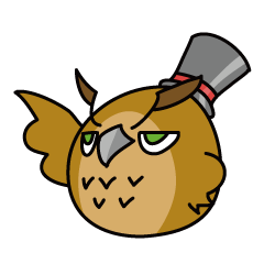 Cool Eared Owl Daruma