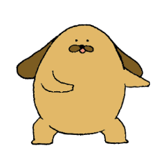 Fat dog tamagon
