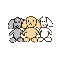 The three dogs