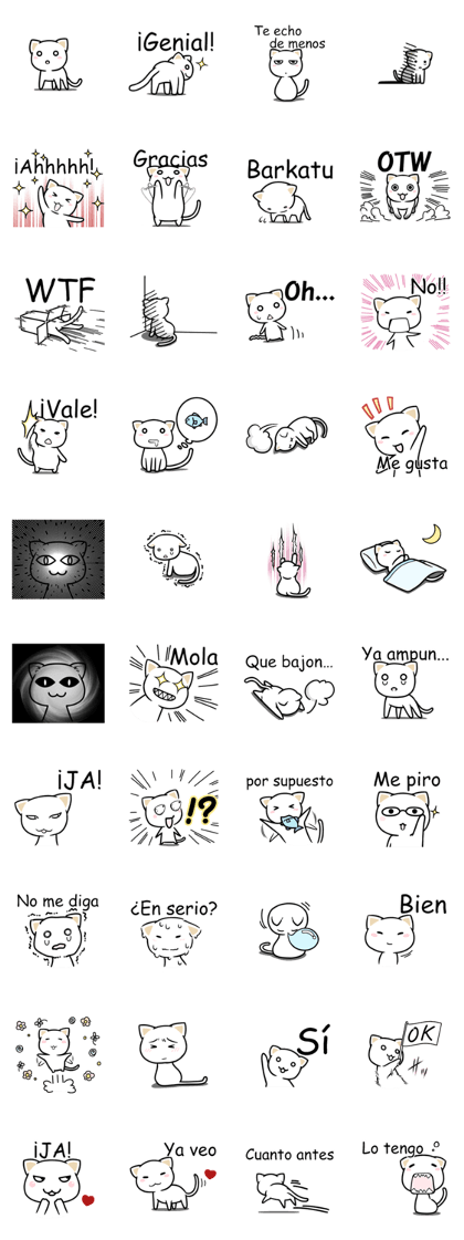 Easy cats!(Spanish)