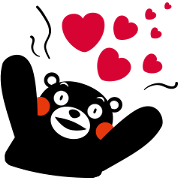Kumamon Stickers Italan Ver.