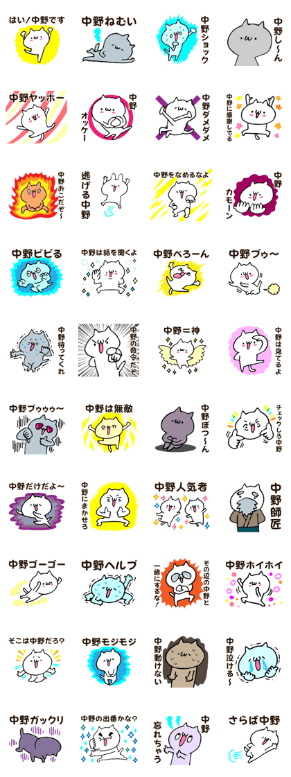 Personal sticker for Nakano