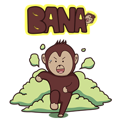 Bana The Monkey : I Like To Move