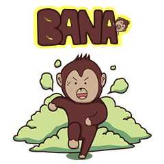 Bana The Monkey : I Like To Move