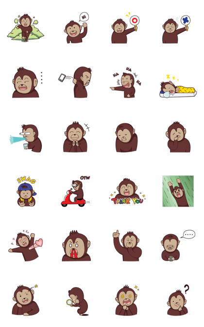 Bana The Monkey : I Like To Move