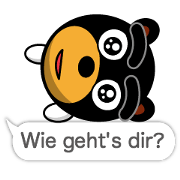 Black Eyebrows Bear 18 ( German )