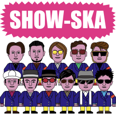 SHOW-SKA STICKER