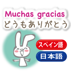 Rabbit speaks Spanish and Japanese