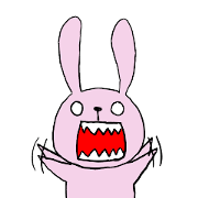 "usagi"It is a rabbit ?Sticker
