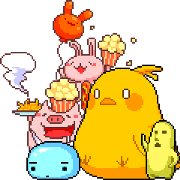 GAME CHIBIQUEST dot MONSTERS Sticker