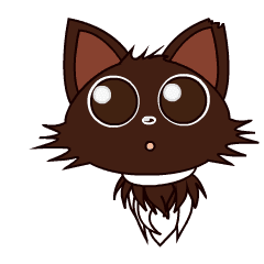 Animated Japanese Cat KAKAO (English)