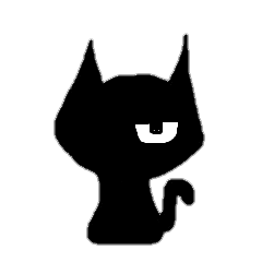 BLACK CAT COOKY