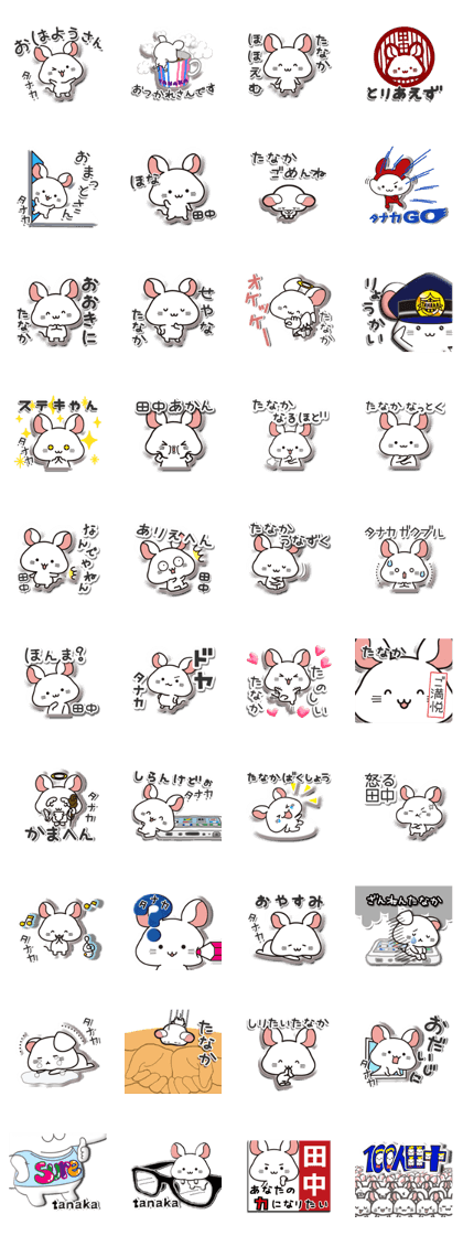 Mr. Tanaka of mouse