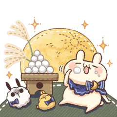 Shiro the rabbit & kuro the cat – LINE貼圖 | LINE STORE