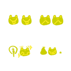 青蛙的一天造型分隔線