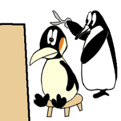 Animated Stickers of Penguinic State 1