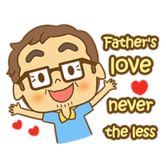 Father's love never the less