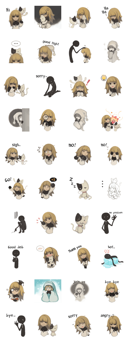 DEEMO Stickers -Classic edition-