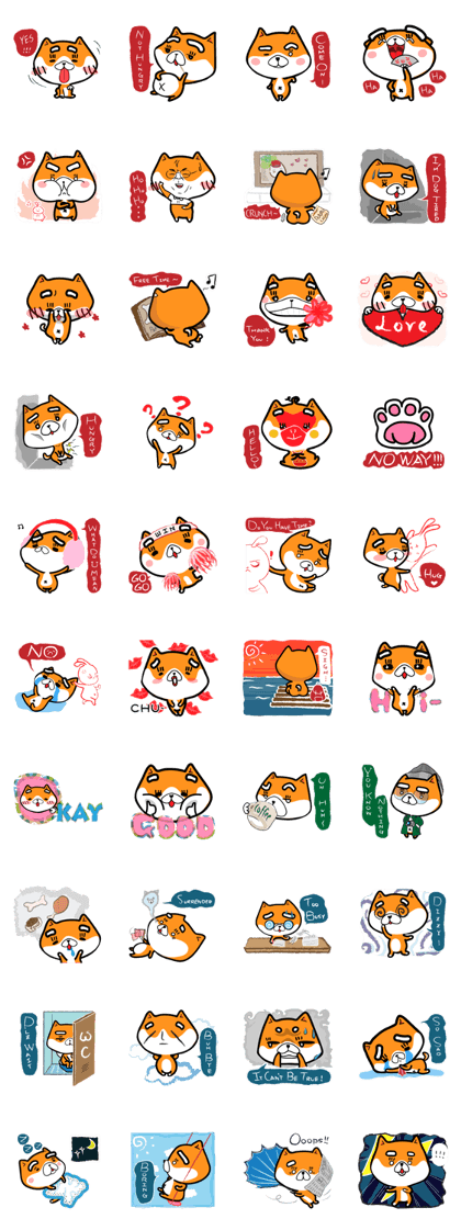 Orange=a fat puppy(English Version)