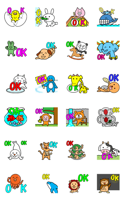 Video? OK only of Sticker (animal hen)