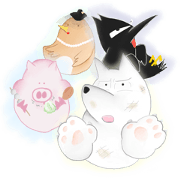 Pork dog crow hen