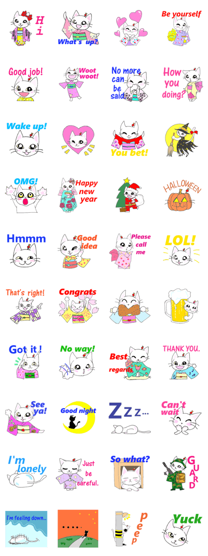 Japanese "KIMONO CAT" vol.2