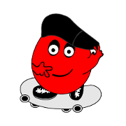 Red egg baby