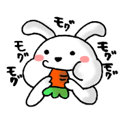 Chubby Rabbit Every day Sticker