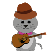 Gray the fat cat