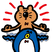 animal and penguin