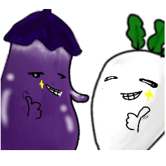 Kawaii Vegetables friend