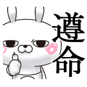 Single eyelid of a rabbit 4(tw)