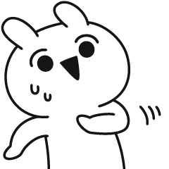 capriciously reaction rabbit animation