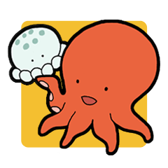 Octopus and jellyfish