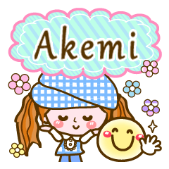 Pop & Cute girl4 "Akemi"