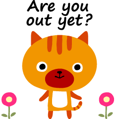 Move! Animation Cat (Go out Cat)