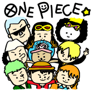 ONE PIECE communication stamp