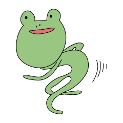 I'm frog stickers