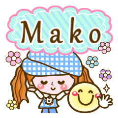 Pop & Cute girl4 "Mako"