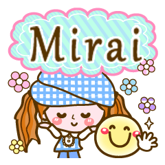 Pop & Cute girl4 "Mirai"